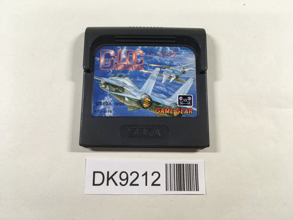 DK9212 G-LOC Air Battle Sega Game Gear Japan