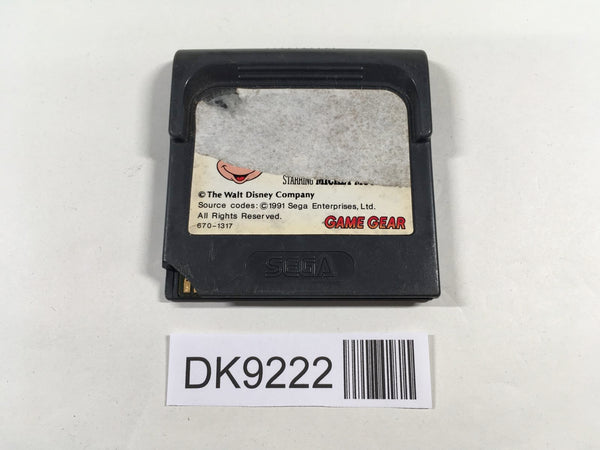 DK9222 Mickey Mouse no Castle Illusion Sega Game Gear Japan