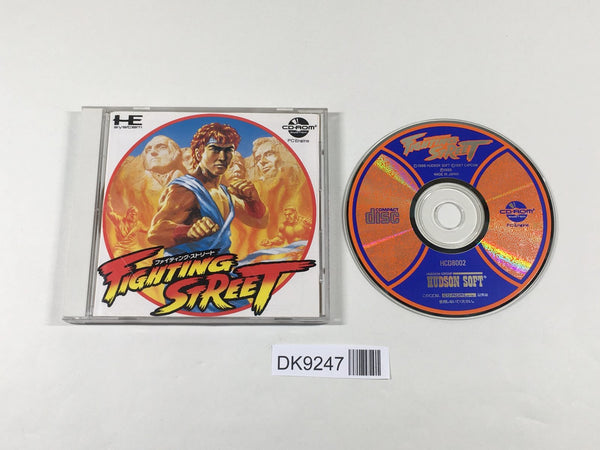 DK9247 Fighting Street CD ROM 2 PC Engine Japan