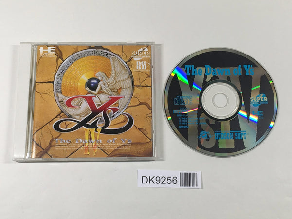 DK9256 Ys IV The Dawn of Ys CD ROM 2 PC Engine Japan