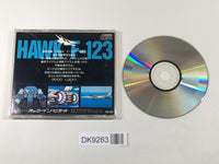 DK9263 Hawk F-123 CD ROM 2 PC Engine Japan