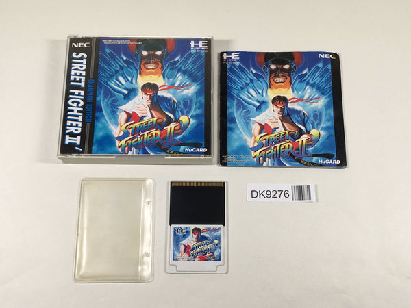 DK9276 Street Fighter II Dash BOXED PC Engine Japan