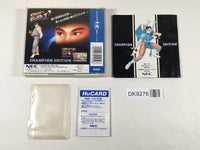 DK9276 Street Fighter II Dash BOXED PC Engine Japan