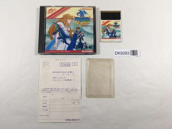 DK9283 Dragon Spirit BOXED PC Engine Japan
