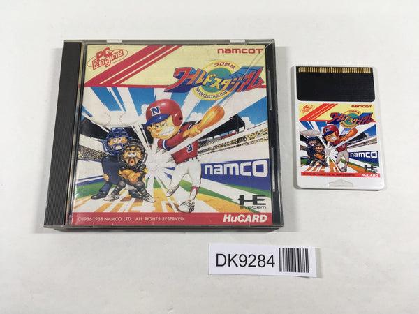 DK9284 Pro Yakyuu World Stadium BOXED PC Engine Japan