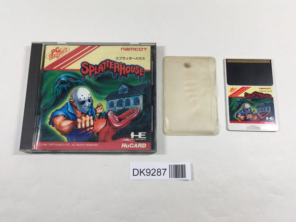DK9287 Splatter House BOXED PC Engine Japan
