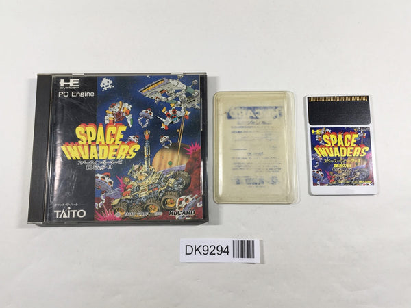 DK9294 Space Invaders Fukkatsu no Hi BOXED PC Engine Japan
