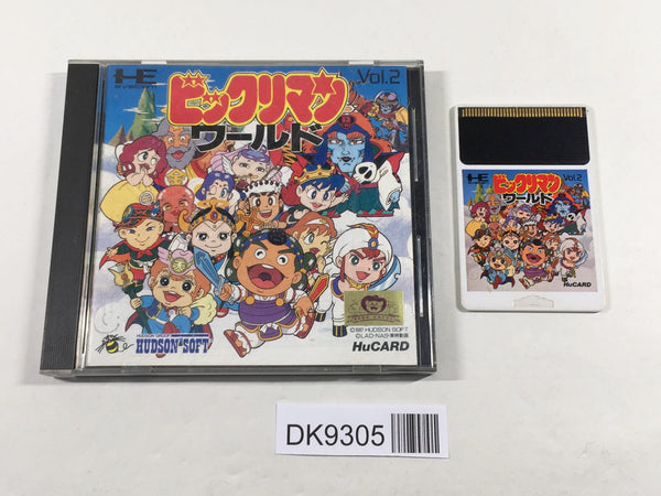 DK9305 Bikkuriman World BOXED PC Engine Japan