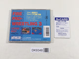 DK9348 Fire Pro Wrestling 3 Legend Bout BOXED PC Engine Japan