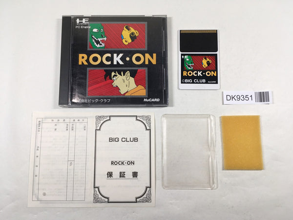 DK9351 Rock-On BOXED PC Engine Japan