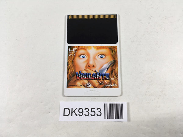 DK9353 Vigilante PC Engine Japan