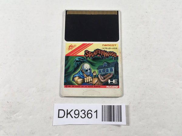 DK9361 Splatterhouse PC Engine Japan