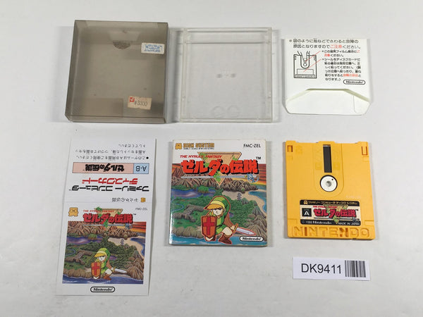 DK9411 The Legend Of Zelda 1 BOXED Famicom Disk Japan