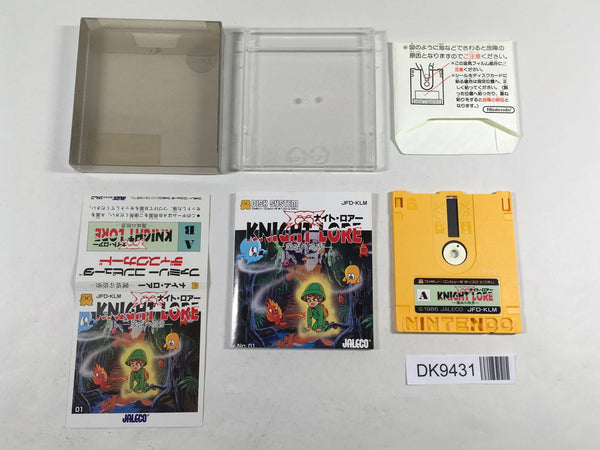 DK9431 Knight Lore BOXED Famicom Disk Japan