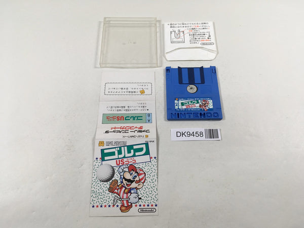 DK9458 Golf U.S. Course Famicom Disk Japan