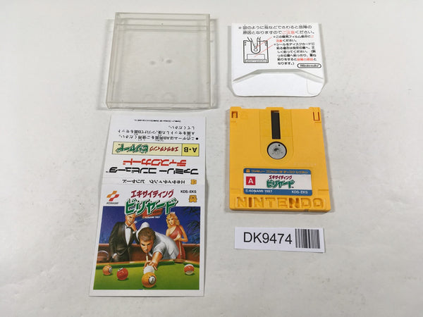 DK9474 Exciting Billiard Famicom Disk Japan