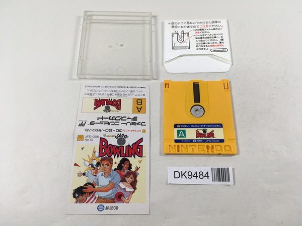 DK9484 Big Challenge! Go! Go! Bowling Famicom Disk Japan