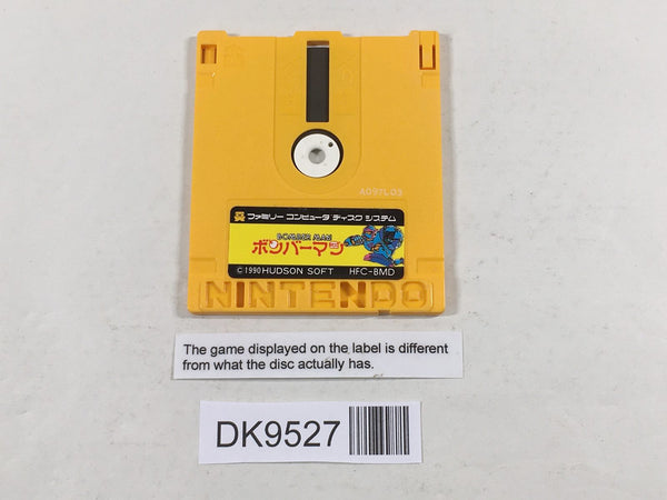 DK9527 Bomberman Famicom Disk Japan