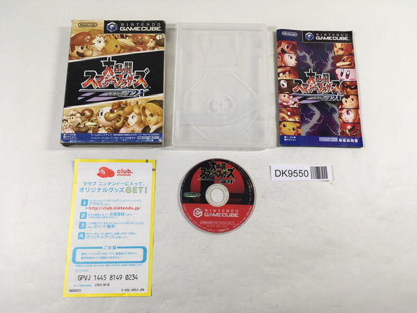 DK9550 Super Smash Bros. Melee DX BOXED GameCube Japan