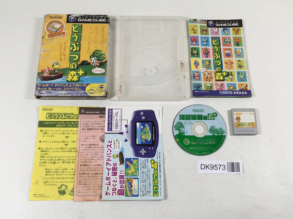 DK9573 Animal Crossing Doubutsu no Mori e-Plus BOXED GameCube Japan