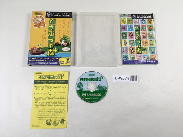 DK9574 Animal Crossing Doubutsu no Mori + BOXED GameCube Japan