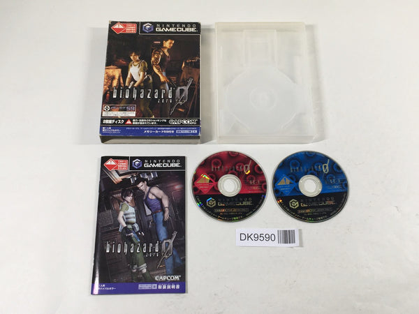 DK9590 Biohazard Resident Evil Zero 0 BOXED GameCube Japan