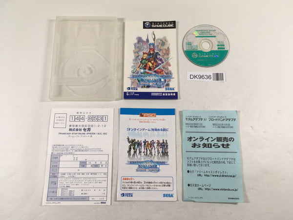 DK9636 Phantasy Star Online Episode I & II Plus GameCube Japan