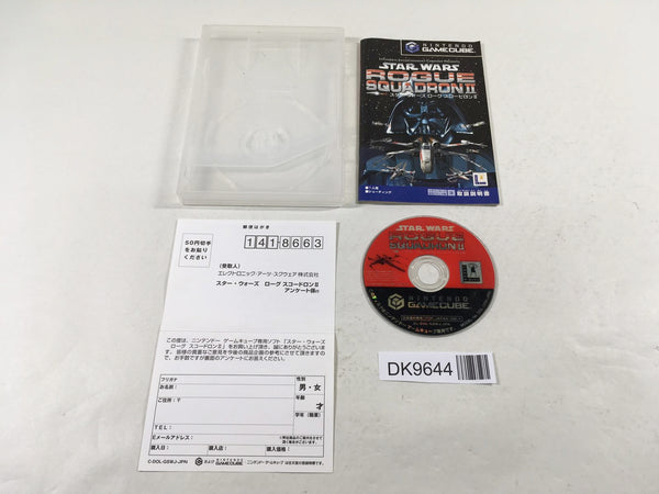 DK9644 Star Wars Rogue Squadron II Rogue Leader GameCube Japan