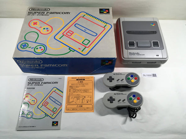 DL1000 Tested Working - SNES Super Famicom Console Set Boxed Japan