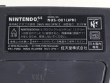DL1026 Tested Working - Nintendo 64 Console Black N64 Japan