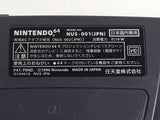 DL1027 Tested Working - Nintendo 64 Console Black N64 Japan