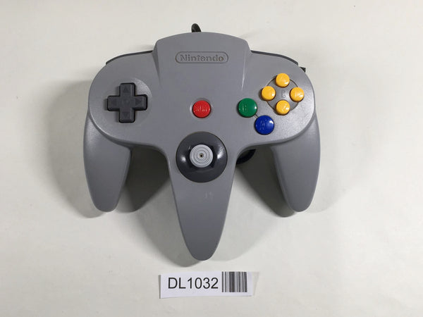 DL1032 Tested Working - Nintendo 64 Controller Gray N64 Japan