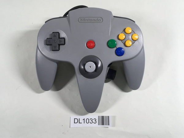 DL1033 Tested Working - Nintendo 64 Controller Gray N64 Japan