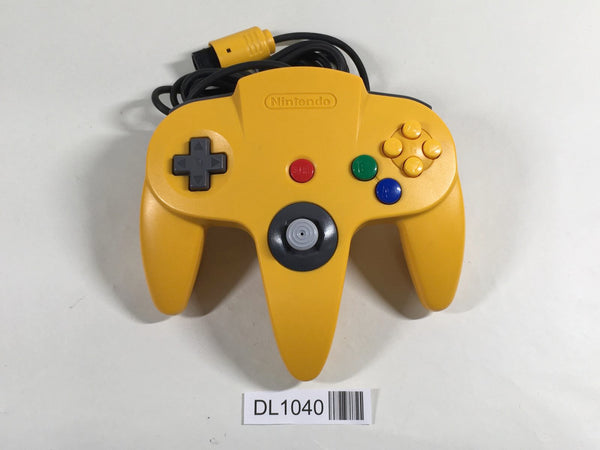 DL1040 Tested Working - Nintendo 64 Controller Yellow N64 Japan