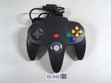 DL1042 Tested Working - Nintendo 64 Controller Black & Gray N64 Japan