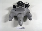 DL1042 Tested Working - Nintendo 64 Controller Black & Gray N64 Japan