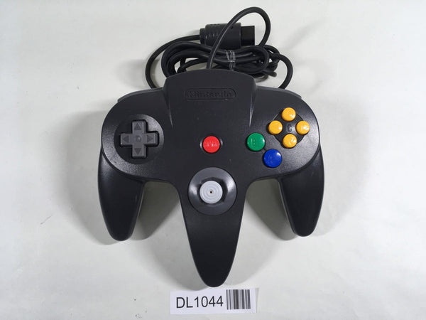 DL1044 Tested Working - Nintendo 64 Controller Black & Gray N64 Japan
