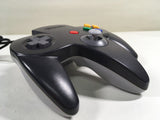 DL1045 Tested Working - Nintendo 64 Controller Black & Gray N64 Japan