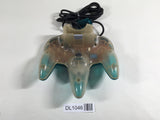 DL1046 Tested Working - Nintendo 64 Controller Clear Blue N64 Japan