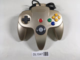 DL1047 Tested Working - Nintendo 64 Controller Gold N64 Japan