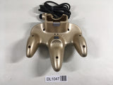 DL1047 Tested Working - Nintendo 64 Controller Gold N64 Japan