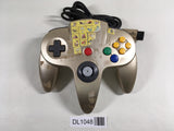 DL1048 Tested Working - Nintendo 64 Controller Gold N64 Japan
