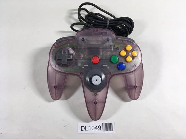 DL1049 Tested Working - Nintendo 64 Controller Clear Purple N64 Japan