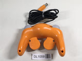 DL1059 Tested Working - Game Cube Controller Orange GameCube Japan