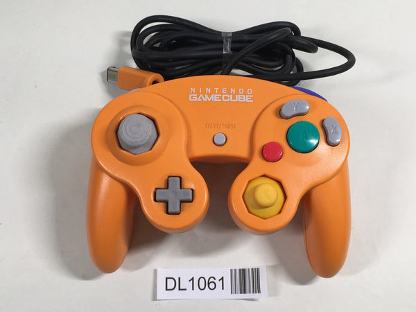 DL1061 Tested Working - Game Cube Controller Orange GameCube Japan