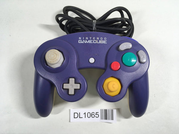 DL1065 Tested Working - Game Cube Controller Violet & Clear GameCube Japan
