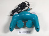 DL1069 Tested Working - Game Cube Controller Emerald Blue GameCube Japan