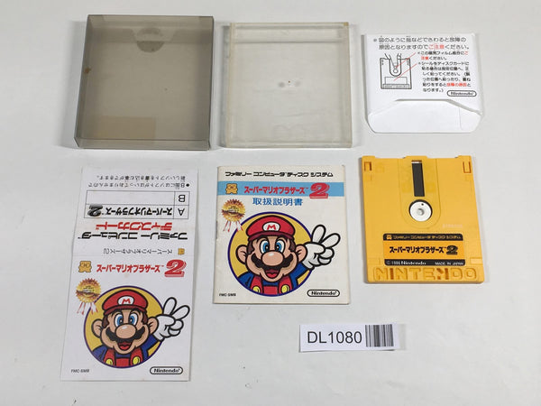 DL1080 Super Mario Bros. 2 BOXED Famicom Disk Japan
