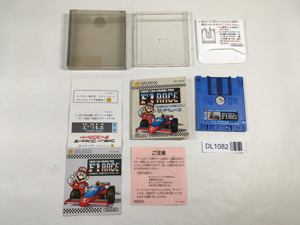 DL1082 Famicom Grand Prix F-1 Race BOXED Famicom Disk Japan