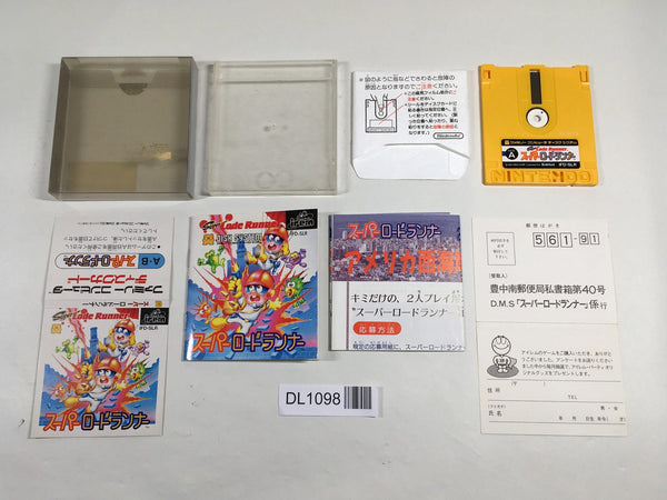 DL1098 Super Lode Runner BOXED Famicom Disk Japan